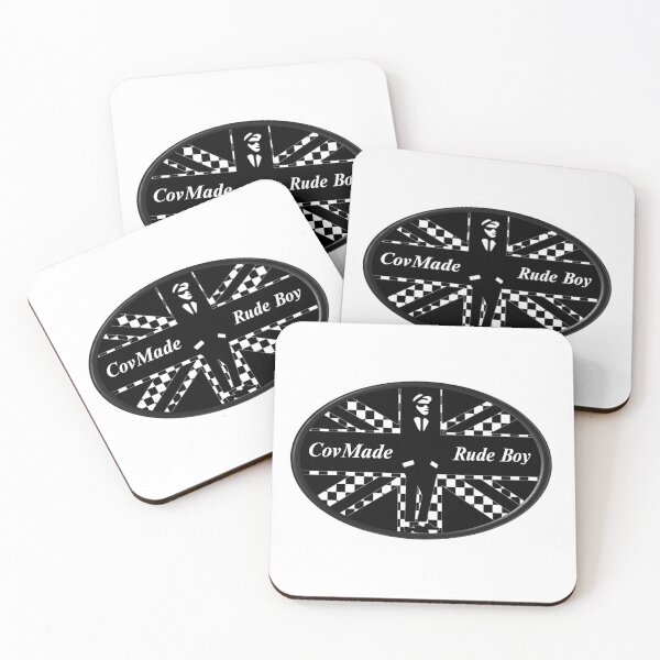 Item preview, CovMade Rude Boy Oval Badge designed and sold by CovMadeGifts.