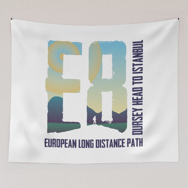 Item preview, E8 - Dursey Head to Istanbul - European Long distance Trail designed and sold by Moritz Schwäble.