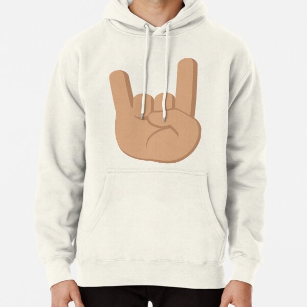 The Devils Hand Sweatshirts Hoodies Redbubble - cute floating devil horns roblox