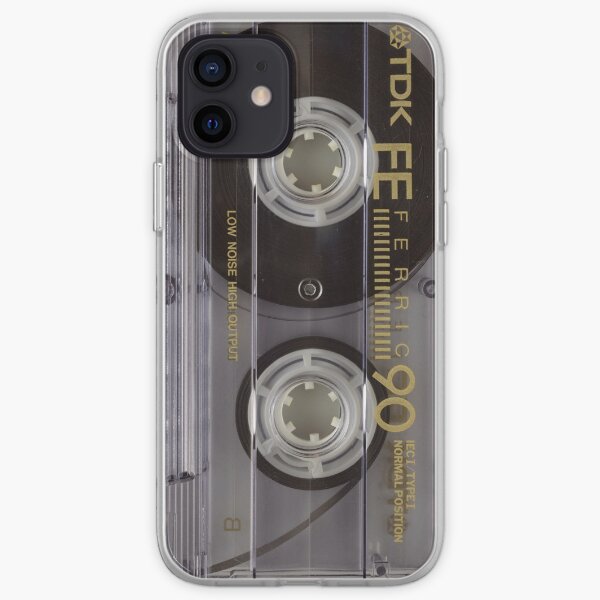 Cassette tape retro - remember those 70s and 80s mixtapes? Cass1 iPhone Soft Case