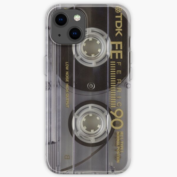 Kassetten-Retro - erinnern Sie sich an die Mixtapes der 70er und 80er? Cass1 iPhone Flexible Hülle