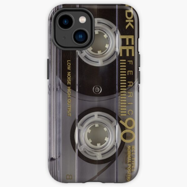 Kassetten-Retro - erinnern Sie sich an die Mixtapes der 70er und 80er? Cass1 iPhone Robuste Hülle