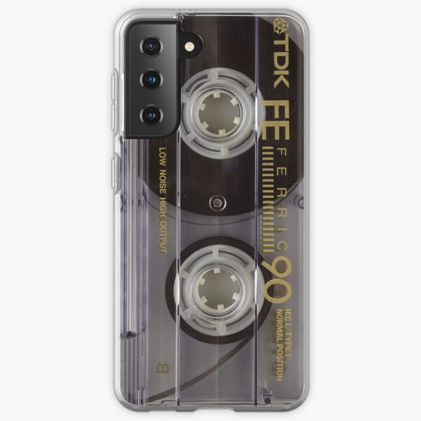 Cassette tape retro - remember those 70s and 80s mixtapes? Cass1 Samsung Galaxy Soft Case