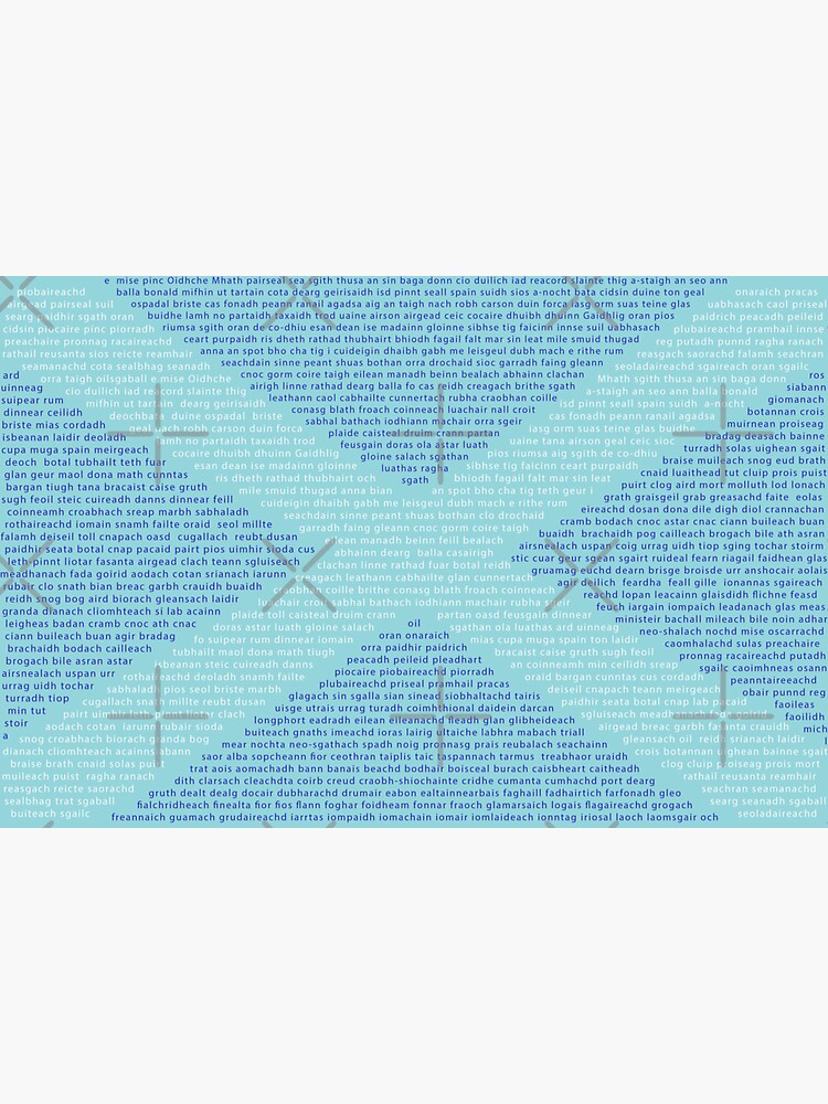 Thumbnail 3 of 3, Sticker, Gaelic Words in a Saltire designed and sold by SiobhanFraser.