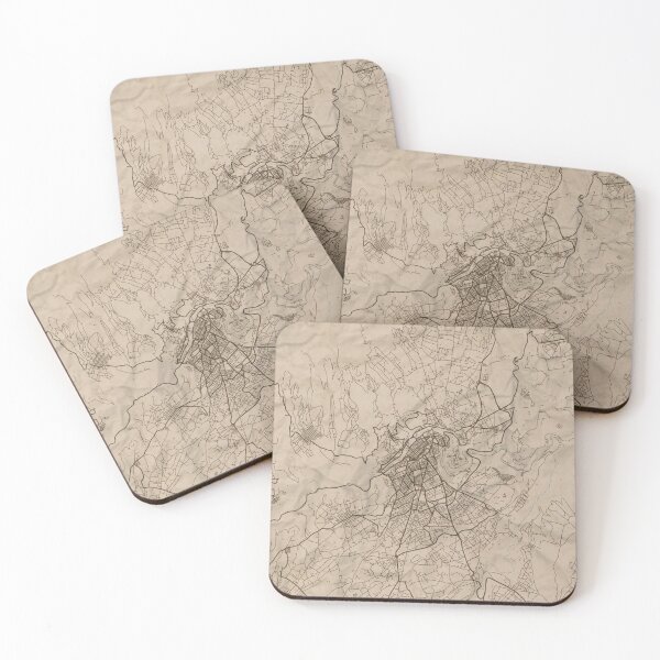 Item preview,  Ambato Sepia Map designed and sold by CPTVDesign.