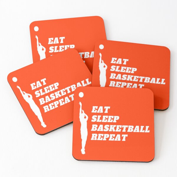 Item preview, Eat Sleep Basketball Repeat (White) designed and sold by Obeyesse.