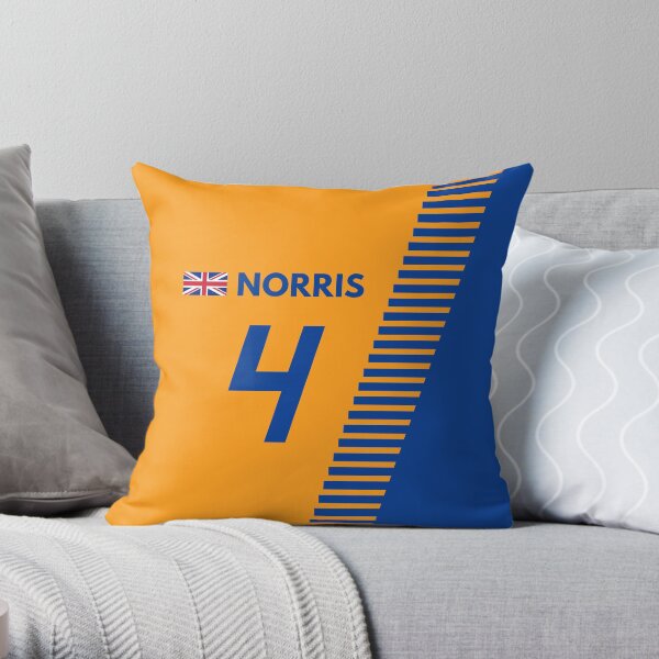 F1 2020 - #4 Norris Throw Pillow