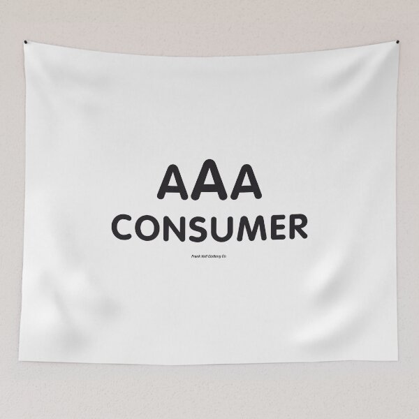 Item preview, Triple-A Consumer designed and sold by Hell-Prints.