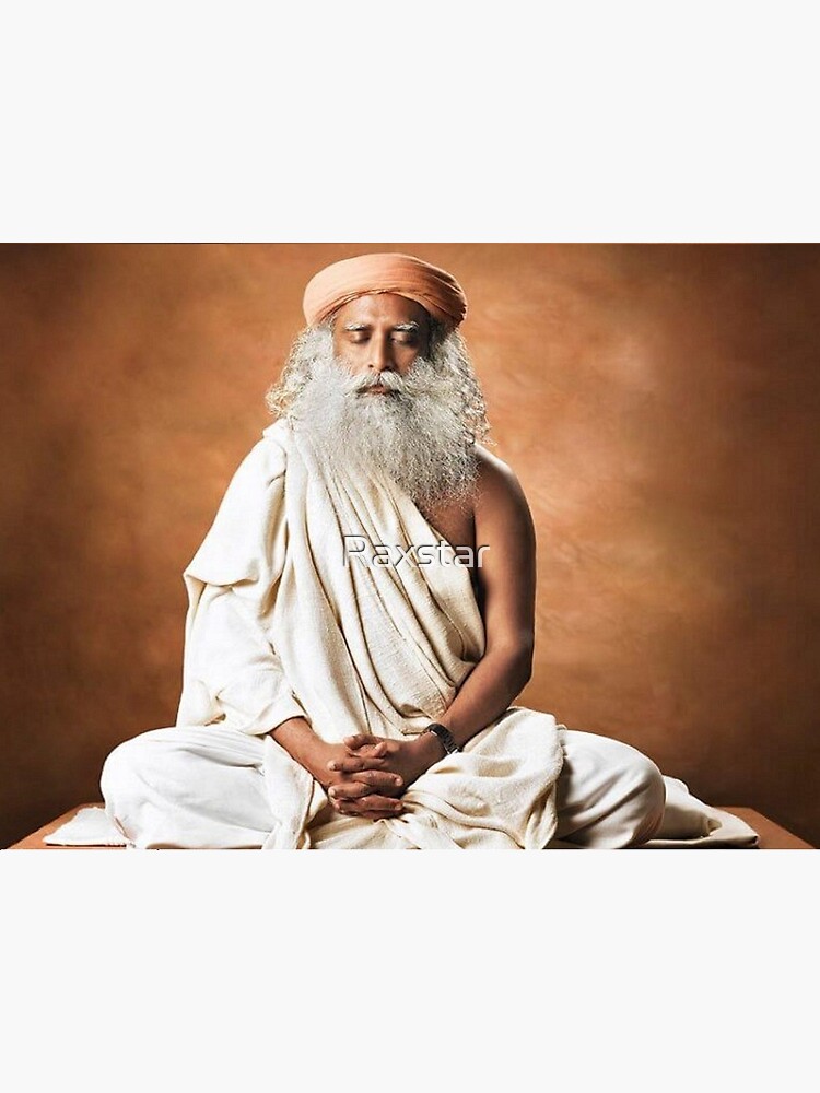 Isha Yoga Founder Sadhguru Metal Print for Sale by bathiv6