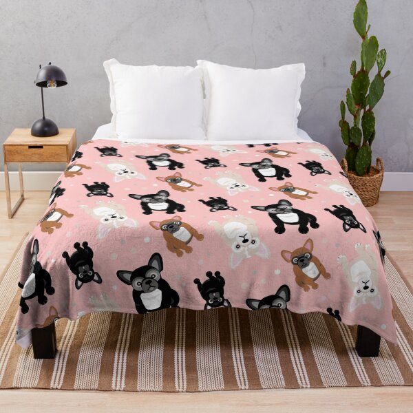 Item preview, Cute Frenchies French Bulldog Pink designed and sold by AntiqueImages.