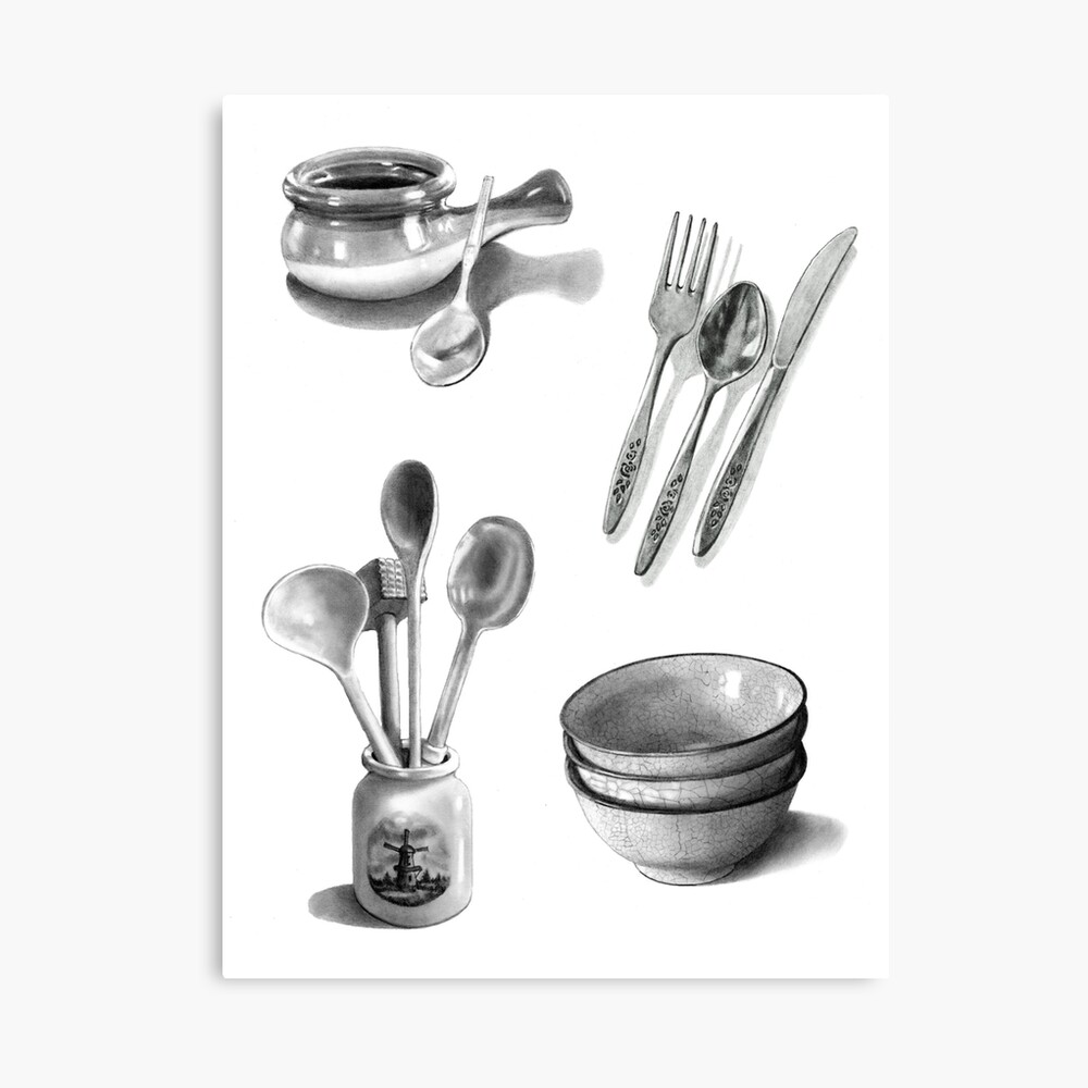Kitchen Tools | Cooking Tools Illustration