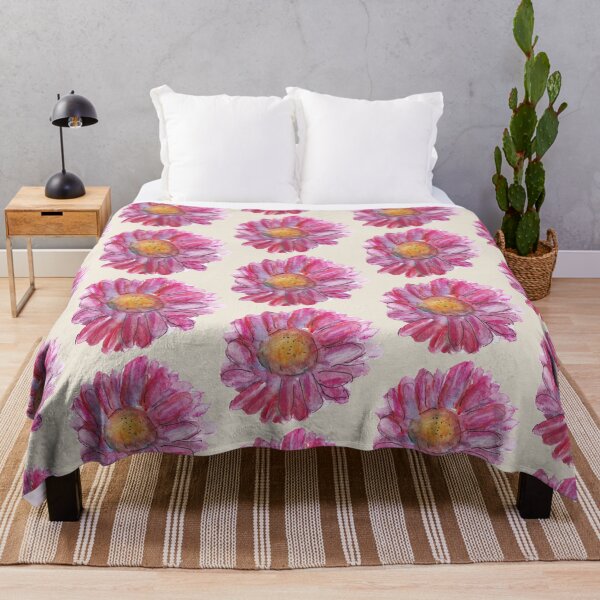 Item preview, Pink Gerbera Daisy Flower/Floral Pattern designed and sold by Clare Walker.