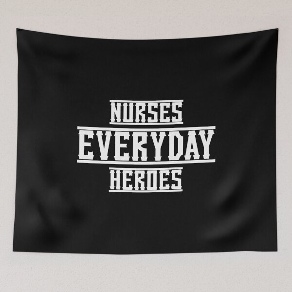 Artikelvorschau, Nurses Everyday Heroes - White entworfen und verkauft von saechla.