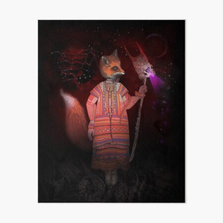 Vasilisa Fox Russian Folktale Art Board Print