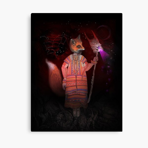 Vasilisa Fox Russian Folktale Canvas Print