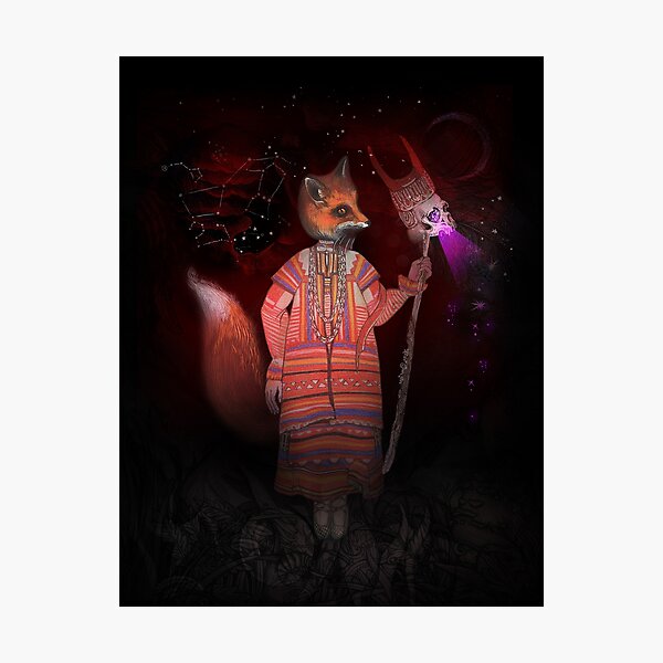 Vasilisa Fox Russian Folktale Photographic Print