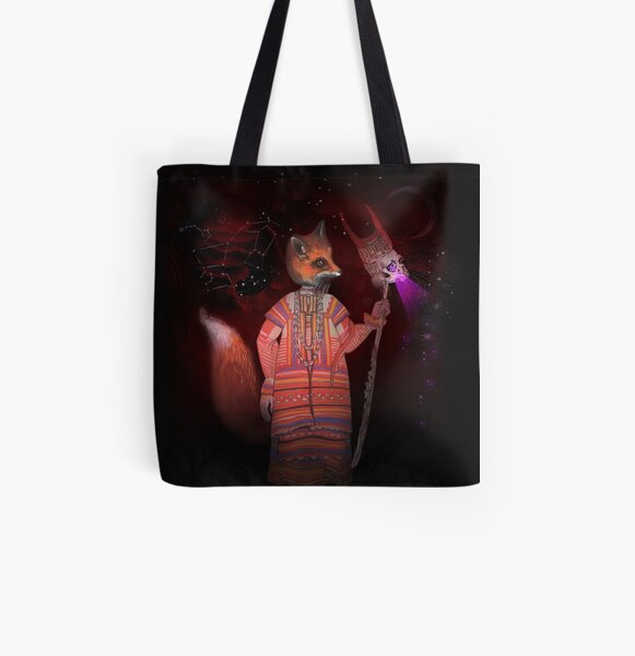 Vasilisa Fox Russian Folktale All Over Print Tote Bag