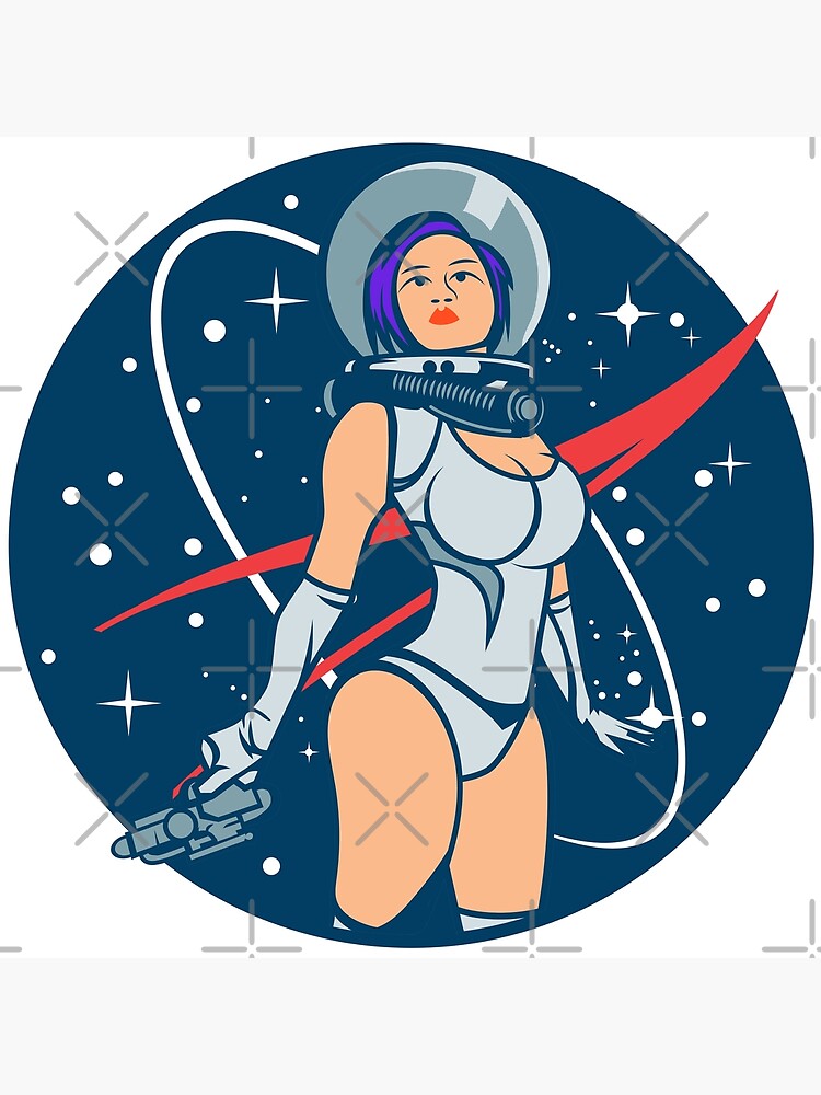 SPACE GIRL GOGO — FP Illustration