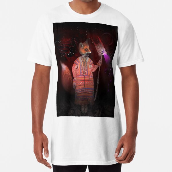 Vasilisa Fox Russian Folktale Long T-Shirt