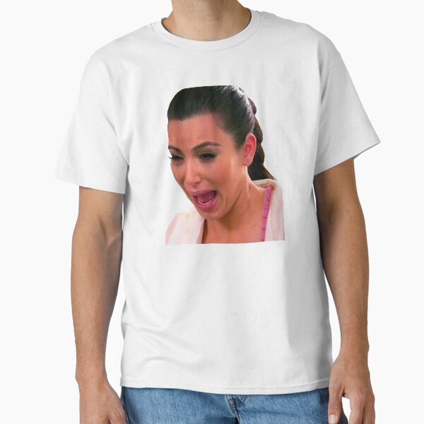 Item preview, ugly crying kim meme designed and sold by Splendid Scibbles.