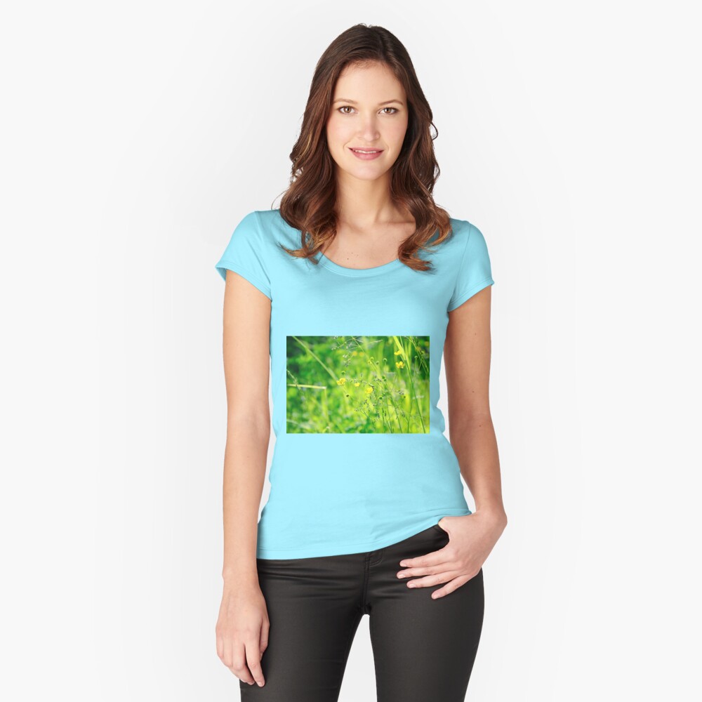 Item preview, Fitted Scoop T-Shirt designed and sold by Mallorn.