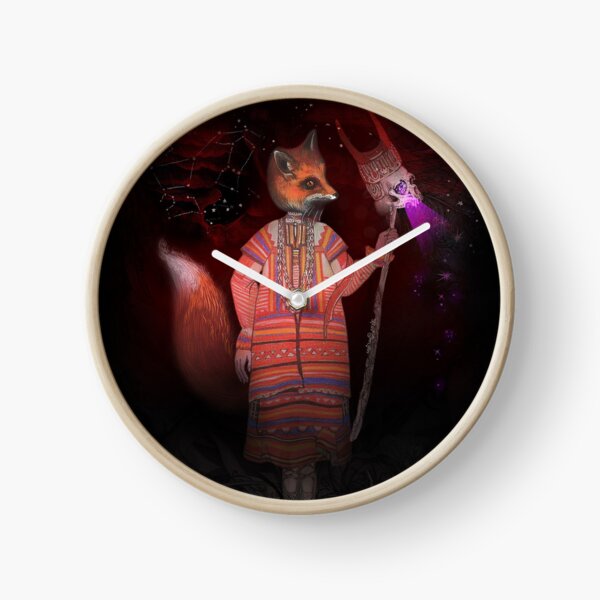 Vasilisa Fox Russian Folktale Clock