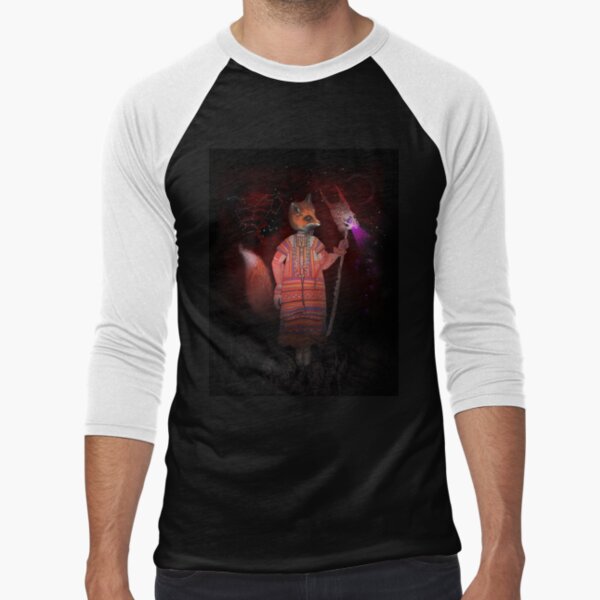 Vasilisa Fox Russian Folktale Baseball ¾ Sleeve T-Shirt