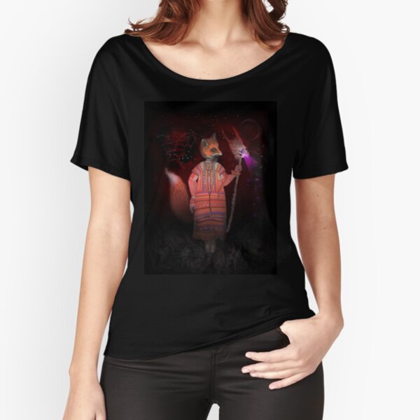 Vasilisa Fox Russian Folktale Relaxed Fit T-Shirt