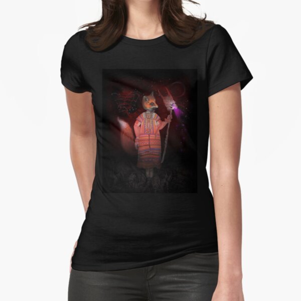 Vasilisa Fox Russian Folktale Fitted T-Shirt