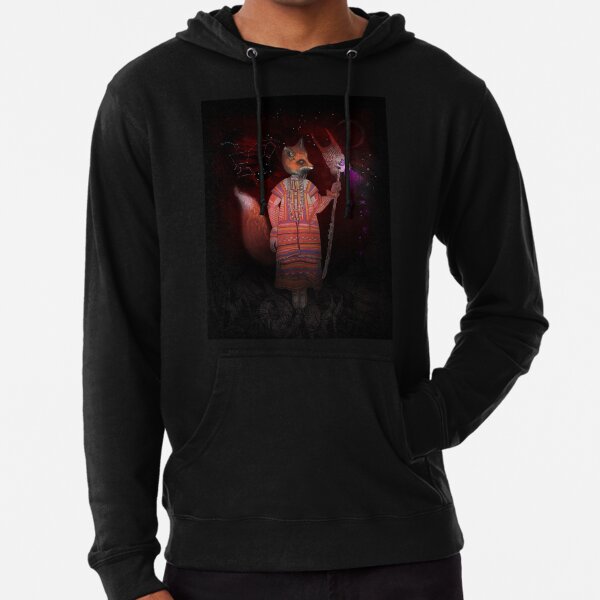 Vasilisa Fox Russian Folktale Lightweight Hoodie