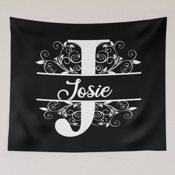 Item preview, Personalized Name Monogram J - Josie - Letter J - White designed and sold by MysticMagpie.
