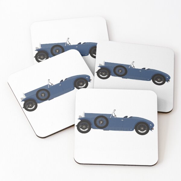 Item preview, Alvis 12/60 'Beetleback' Sports Car (Blue)  designed and sold by JHMimaging.