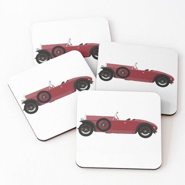 Item preview, Alvis 12/60 'Beetleback' Sports Car (Red)  designed and sold by JHMimaging.