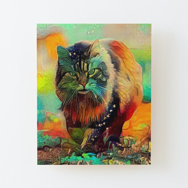 He's a Magic Man Mama Wood Mounted Print