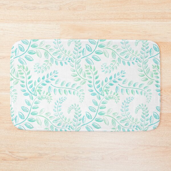 Item preview, Teal Vines designed and sold by AryaRoseArt.
