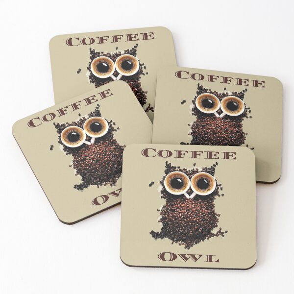 Item preview, Coffee Owl designed and sold by albix81.