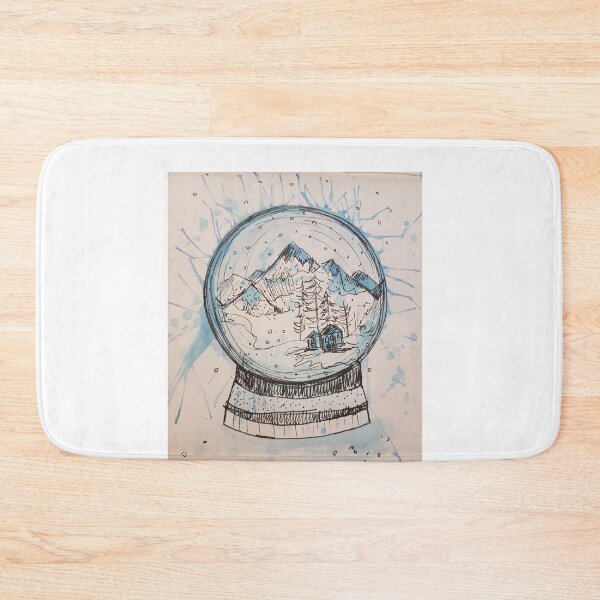 Item preview, Little world in a snow globe  designed and sold by navitalidesign.