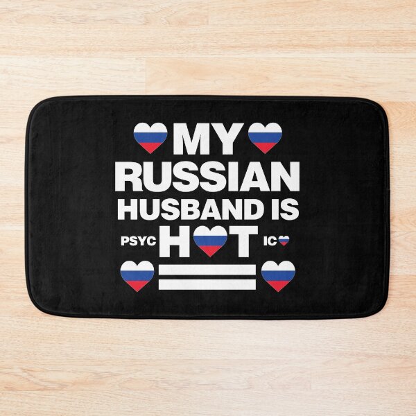 Item preview, My Russian Husband is Hot - psychotic funny designed and sold by elhefe.