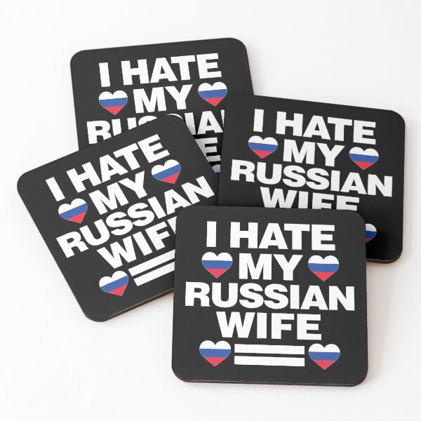 Item preview, I Hate Russian Wife Funny Russia designed and sold by elhefe.