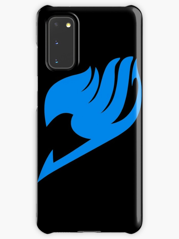 Fairy Tail Logo Blue Case Skin For Samsung Galaxy By Astlogo Redbubble