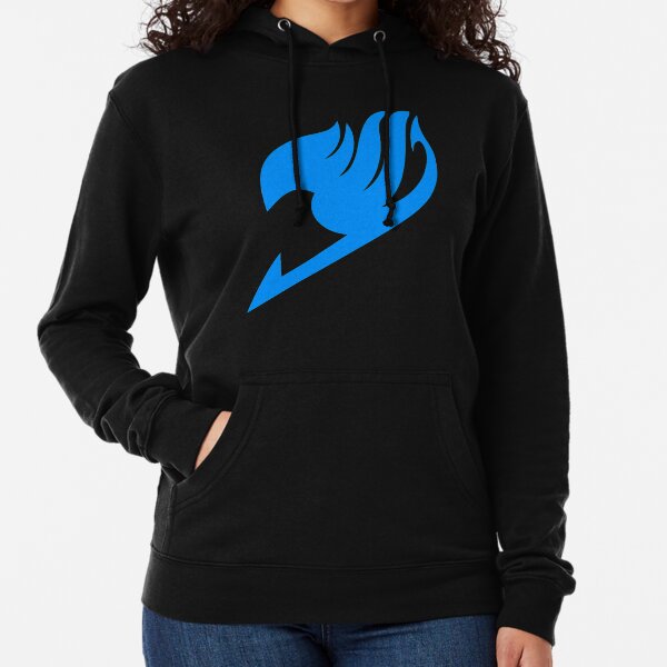 Fairy Tail-Logo (blau) Leichter Hoodie