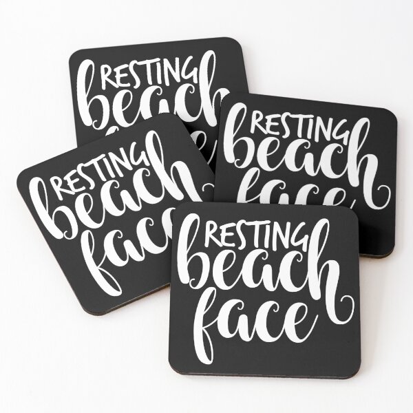 Item preview, Resting beach face designed and sold by shakeoutfitters.