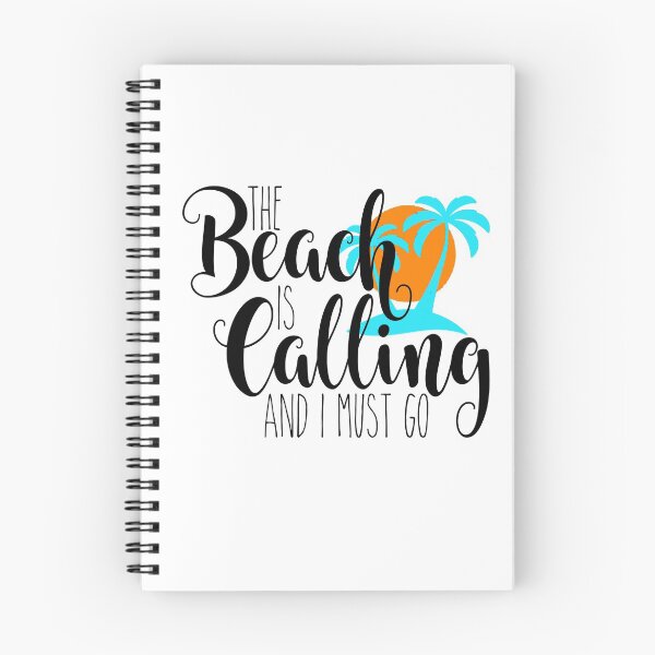 Item preview, The beach is calling designed and sold by shakeoutfitters.