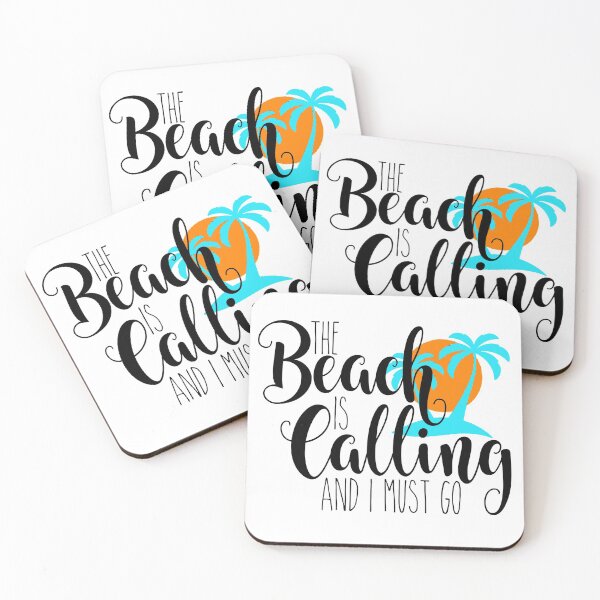 Item preview, The beach is calling designed and sold by shakeoutfitters.