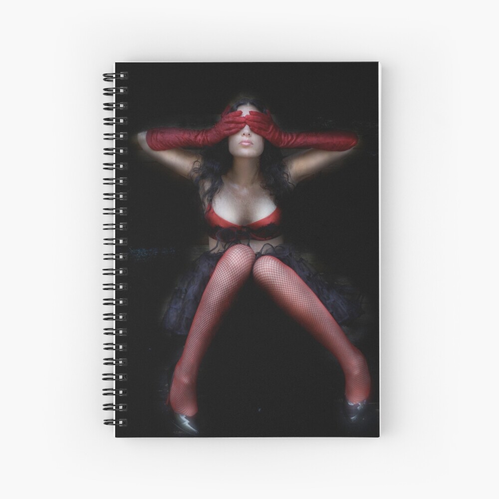 Blinded Spiral Notebook