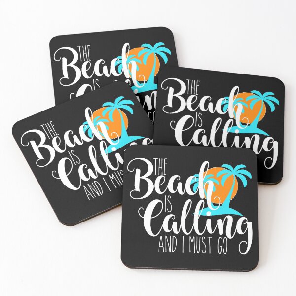 Item preview, The beach is calling designed and sold by shakeoutfitters.