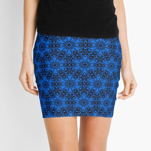 Black Lace Mini Skirt