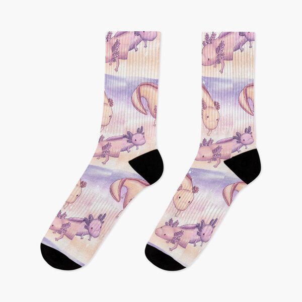 Item preview, Axolotl sunset galaxy design designed and sold by AliciaBarten.