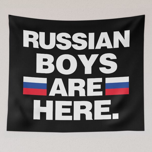 Item preview, Russian Boys are Here RU Team designed and sold by elhefe.