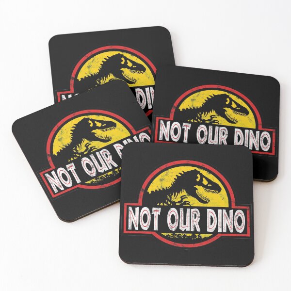 Item preview, Not Our Dino Vintage designed and sold by FandomTrading.